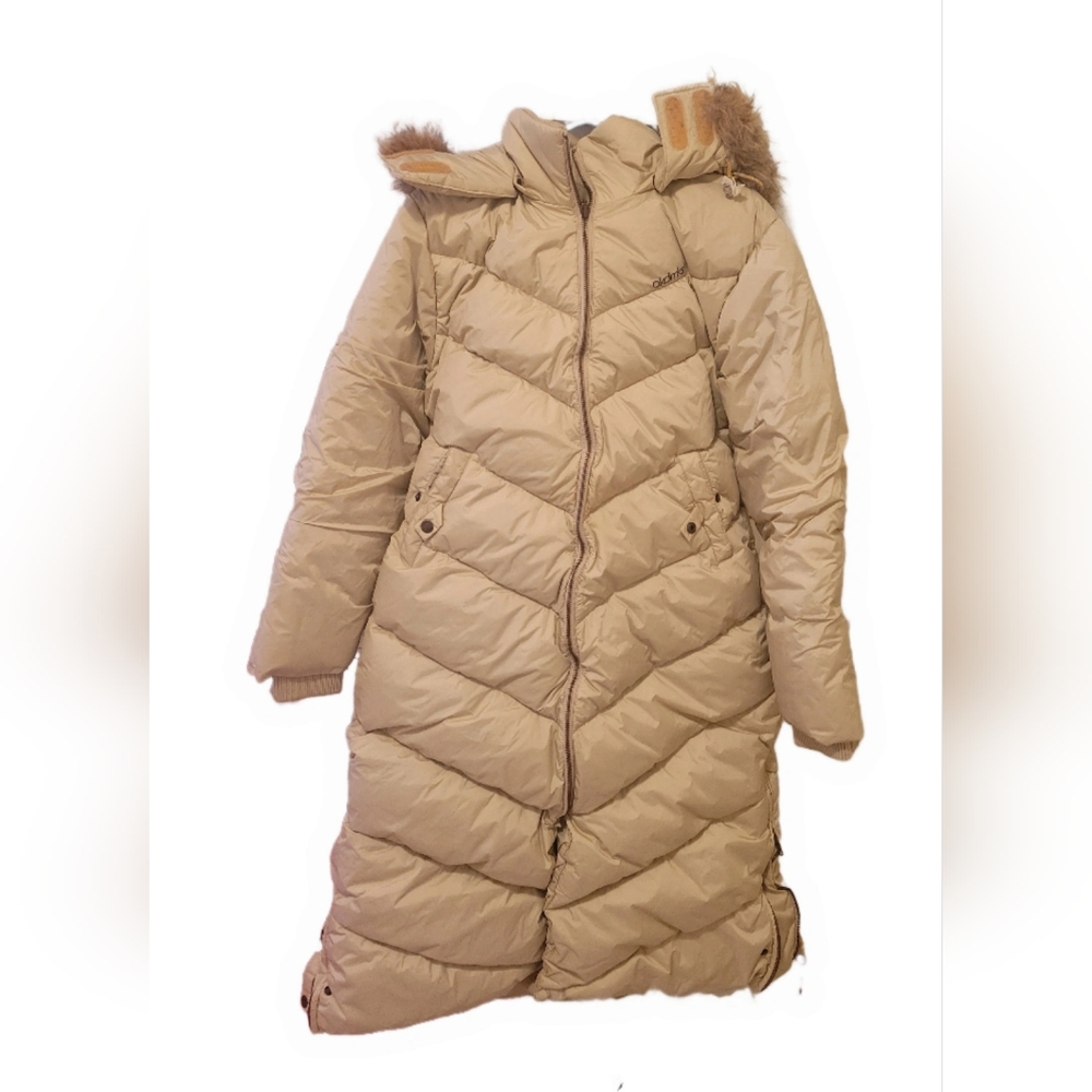 Akdmks Women's Tan Puffer Coat
